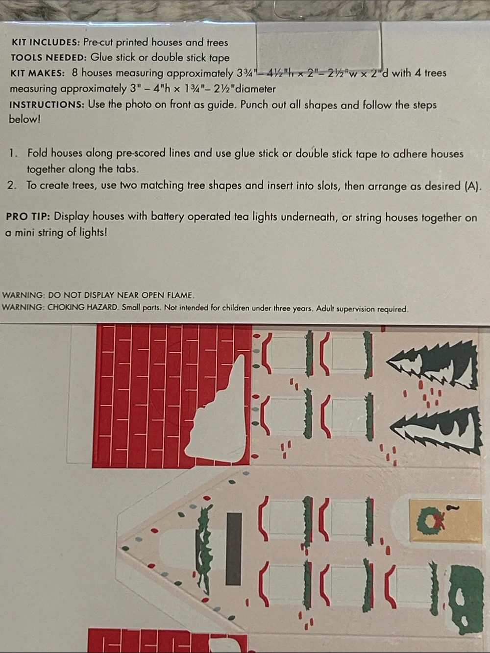 Holiday Village Kit by Paper Source
